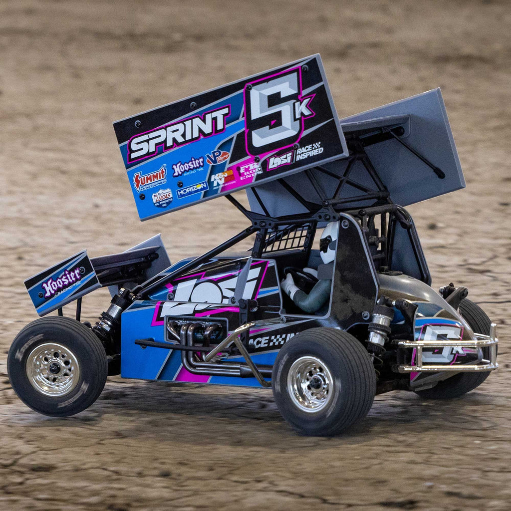 Losi 22S Sprint, RTR, Blue: 1/10 2WD