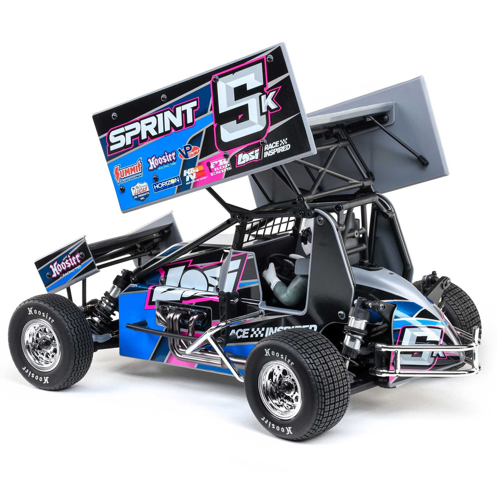 Losi 22S Sprint, RTR, Blue: 1/10 2WD