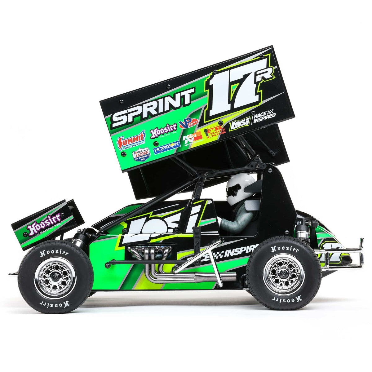 Losi 22S Sprint, RTR, Green: 1/10 2WD