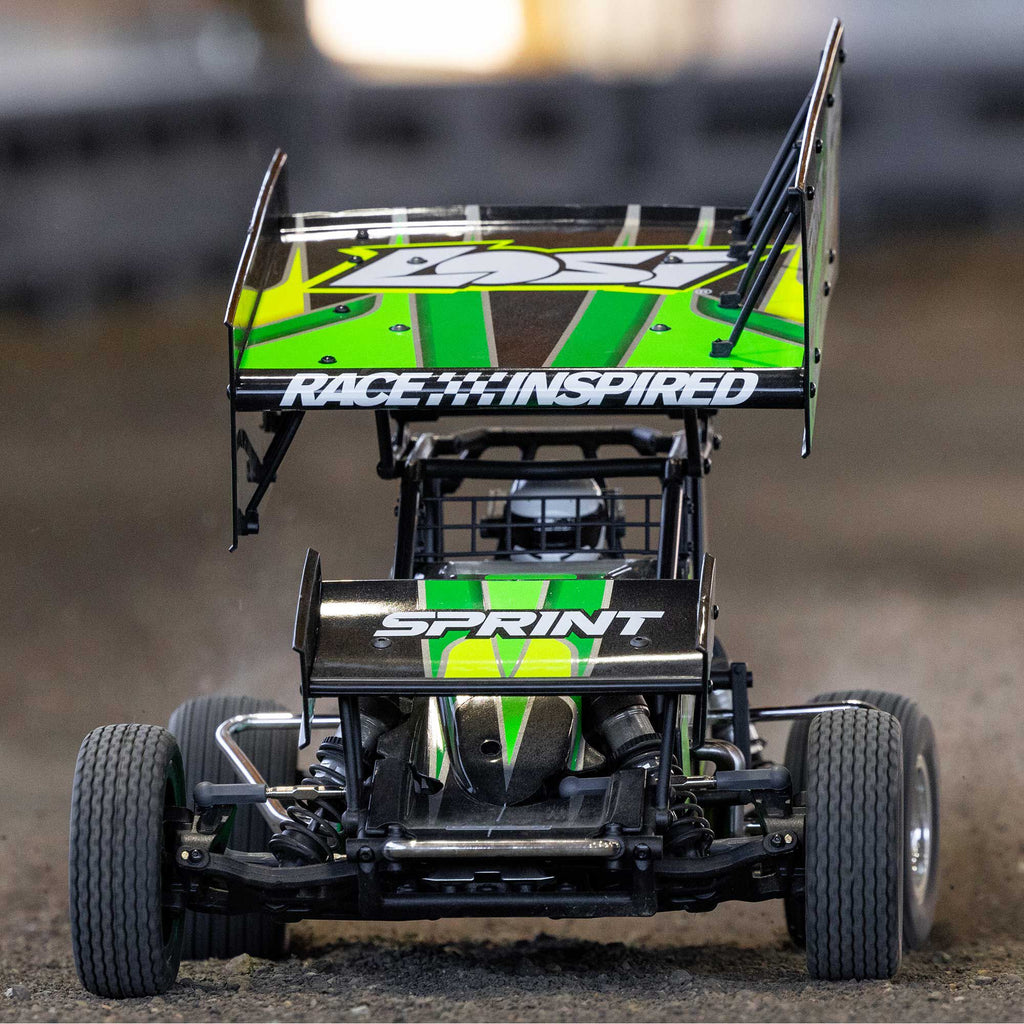 Losi 22S Sprint, RTR, Green: 1/10 2WD