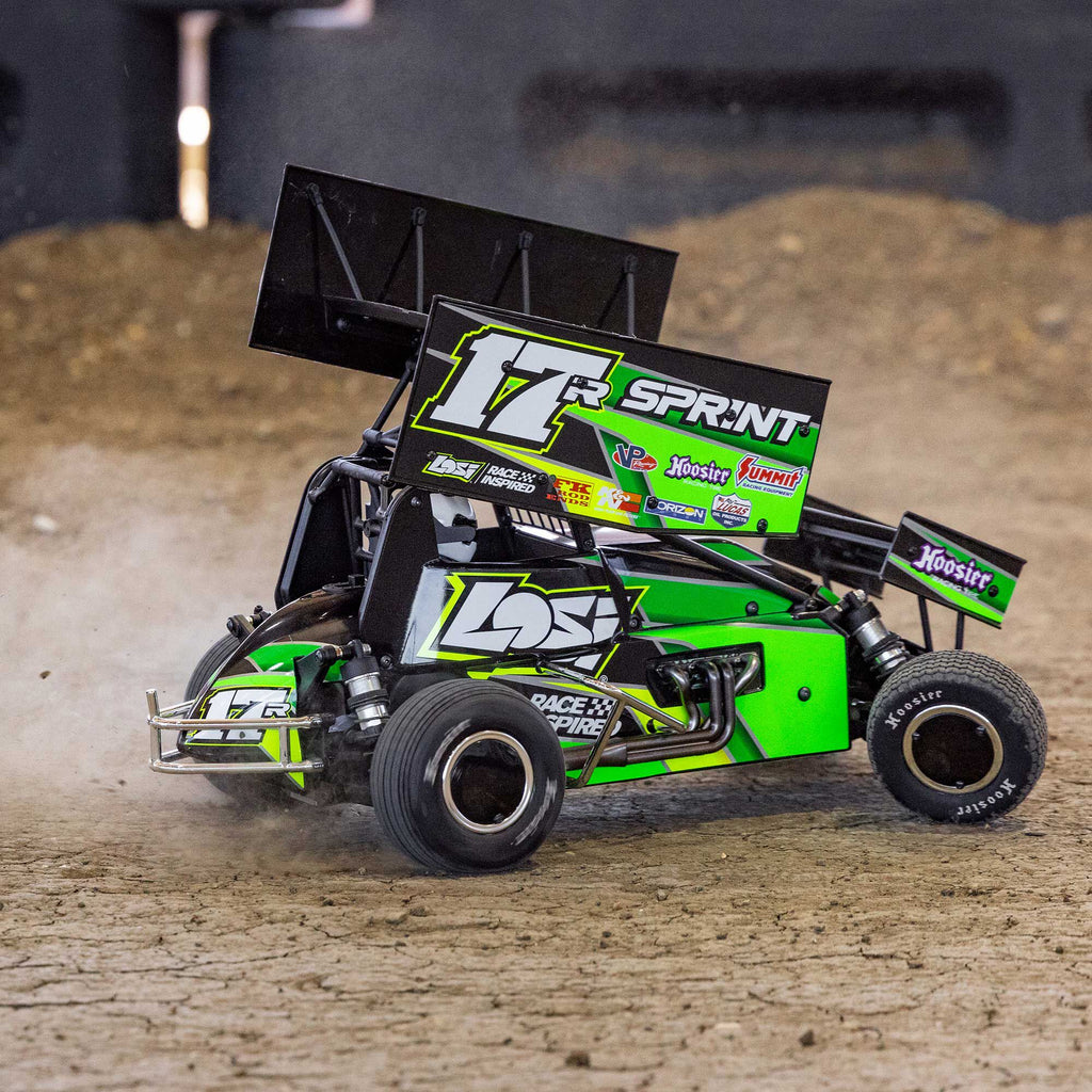Losi 22S Sprint, RTR, Green: 1/10 2WD