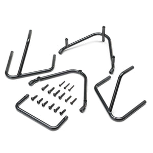 Losi Bumper Set, Black: 22S Sprint