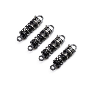 Losi Aluminum Shock Set, On-Road, Assembled (4): NASCAR GROM