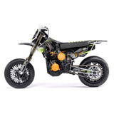 Promoto-SM 1/4 Super Moto Motorcycle, FXR, White: RTR Basic