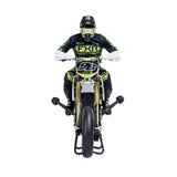 Promoto-SM 1/4 Super Moto Motorcycle, FXR, White: RTR Basic
