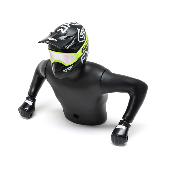 Rider Figure Upper, FXR Yellow: PM-SM