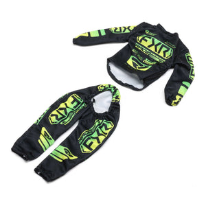 Rider Jersey Set FXR Black Podium Gladiator: PM-SM