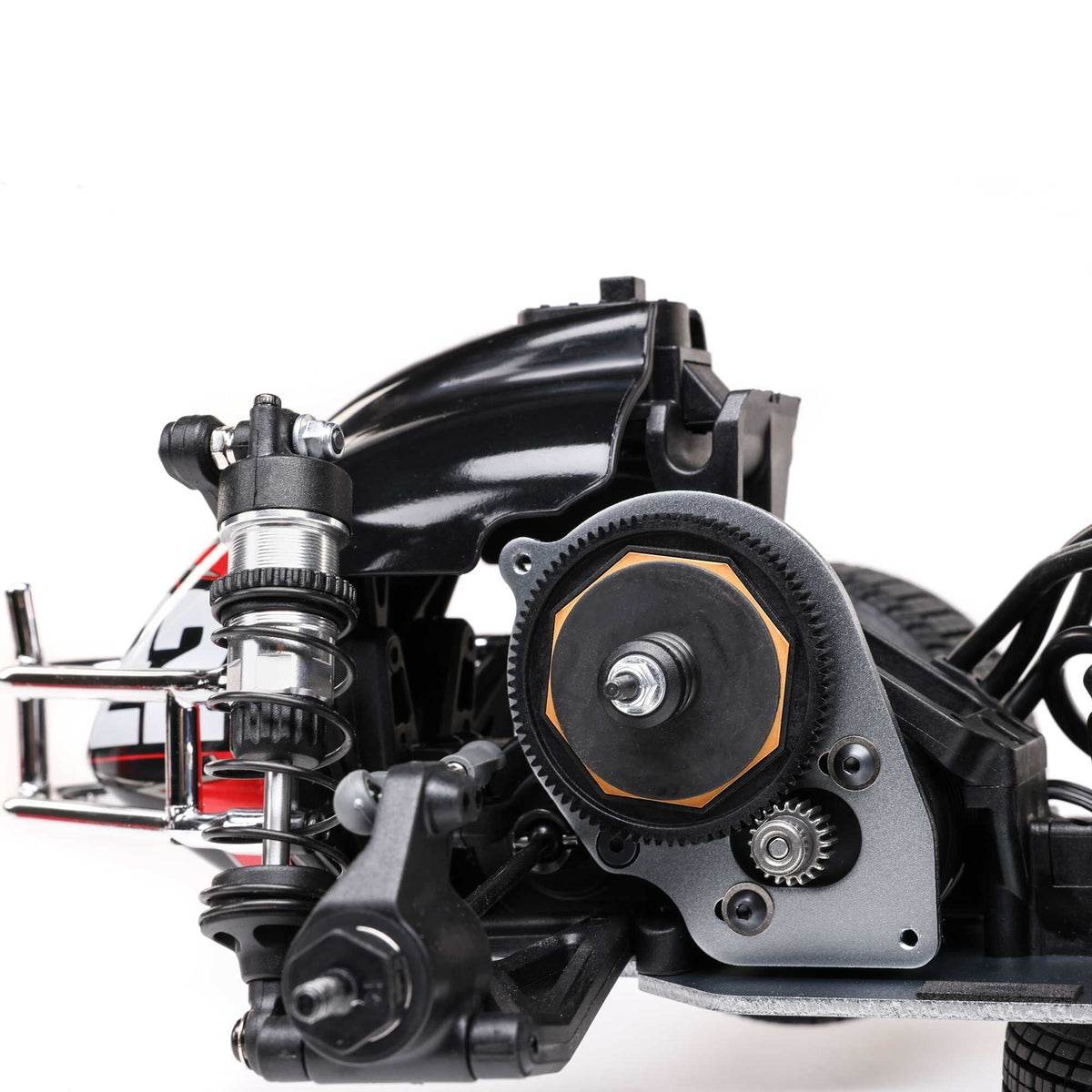 Losi 22S Sprint, RTR with Battery and Charger, Red: 1/10 2WD