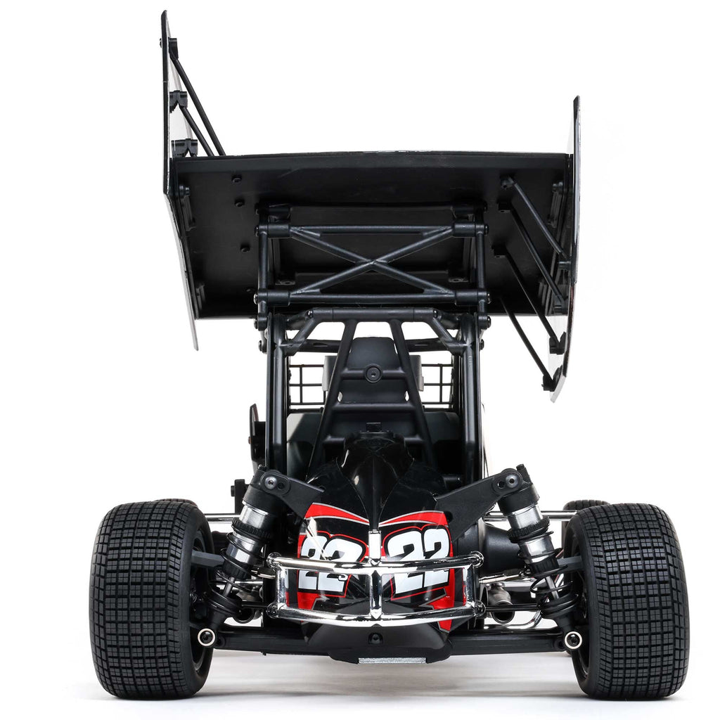 Losi 22S Sprint, RTR with Battery and Charger, Red: 1/10 2WD