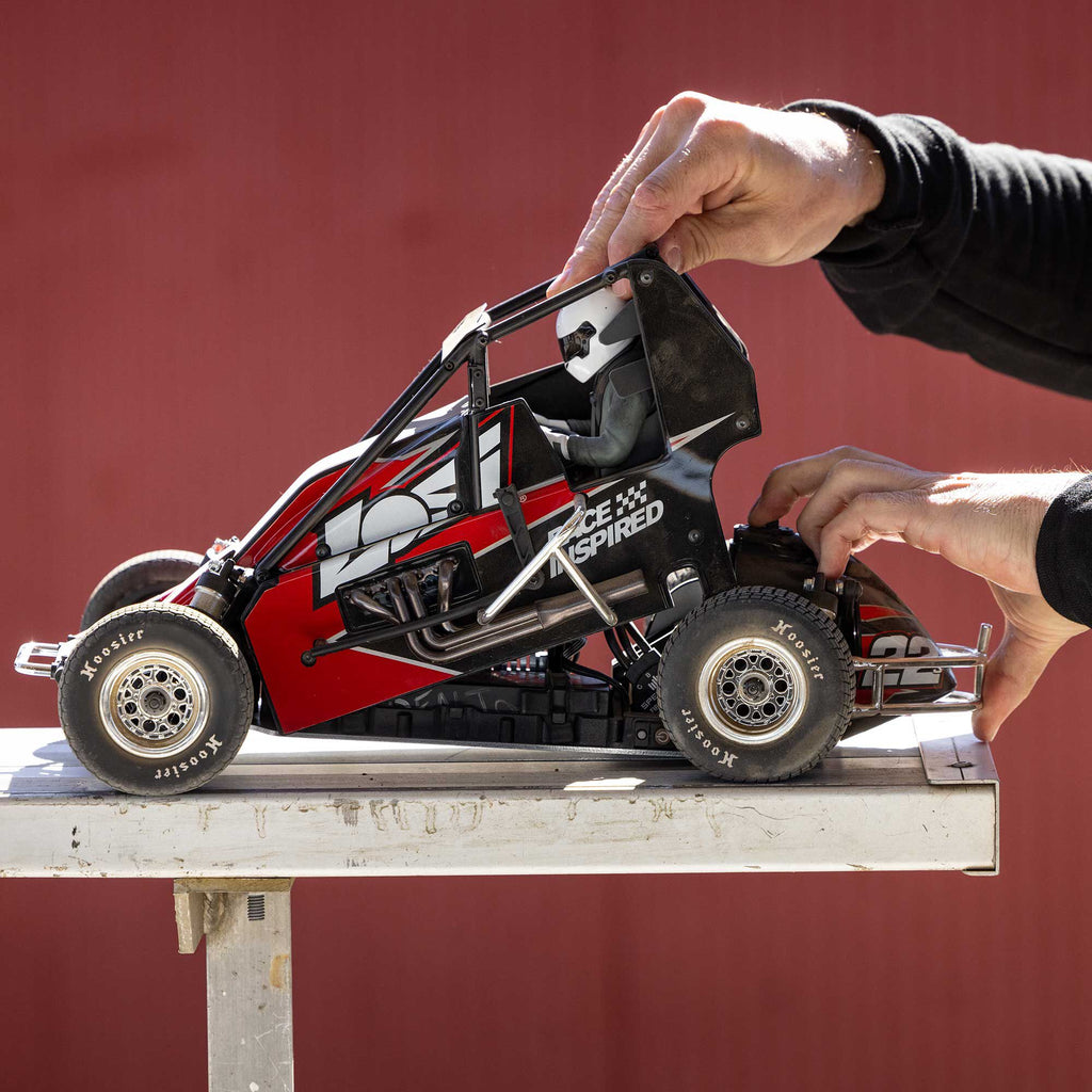 Losi 22S Sprint, RTR with Battery and Charger, Red: 1/10 2WD