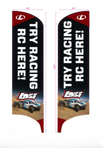 Losi 10' Feather Flag
