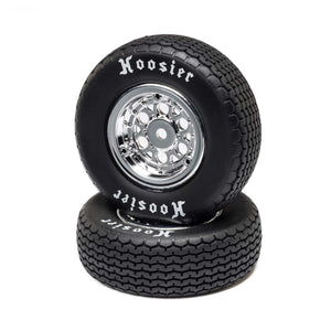 Losi Front Tire Set, Mounted, Hard: 22S Sprint