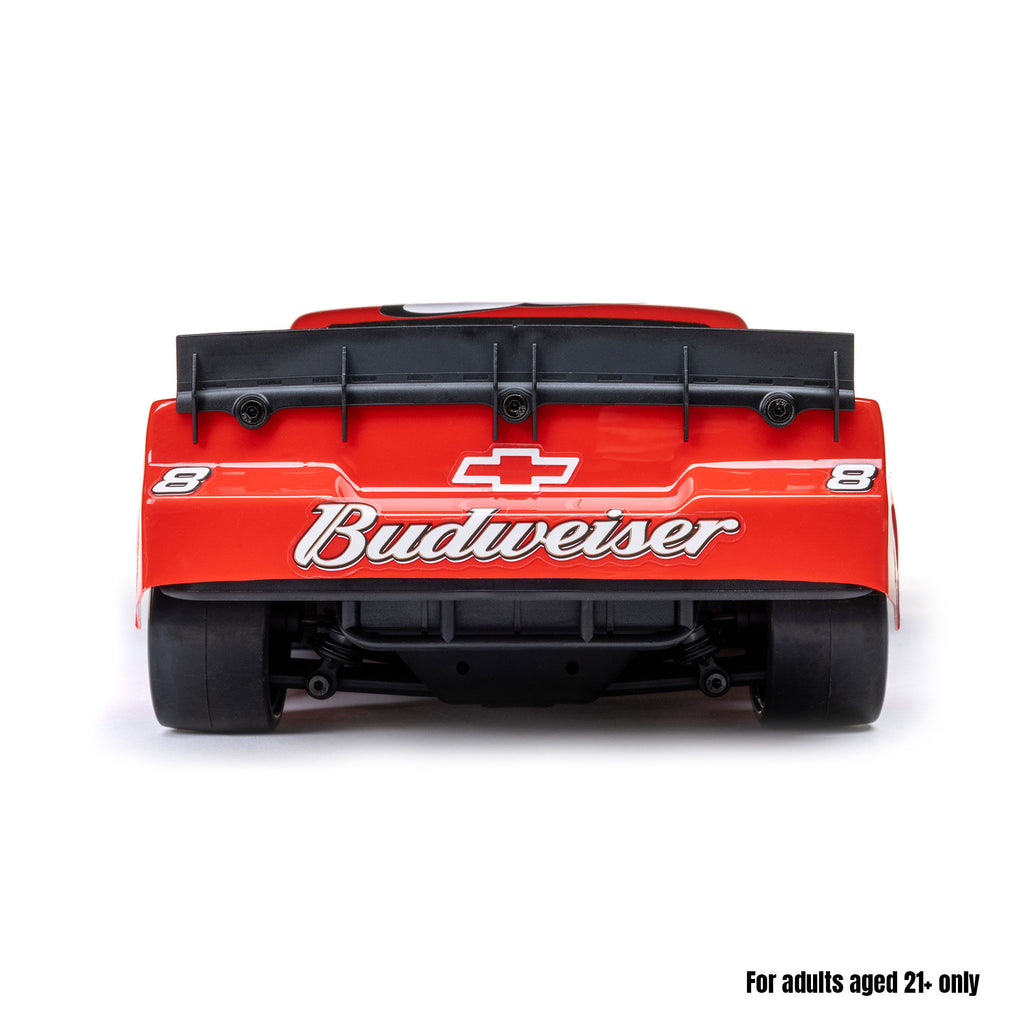 Losi 1/12 Asphalt Late Model RC Race Car Dale Earnhardt Jr. No. 8 2025 Budweiser Chevrolet ZL1 2S AWD On-Road (Battery & Charger Included), Red
