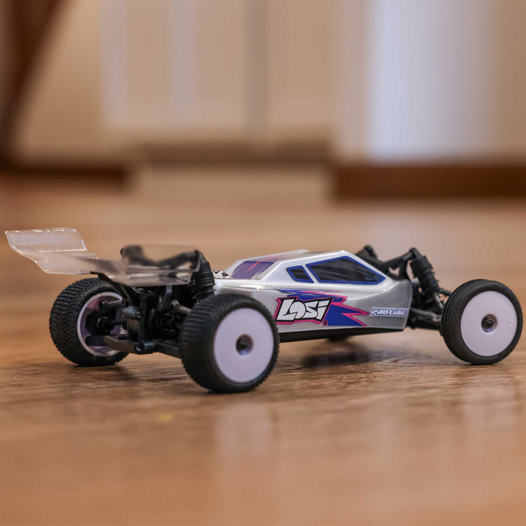 Losi Micro-B 2WD Buggy, Silver RTR