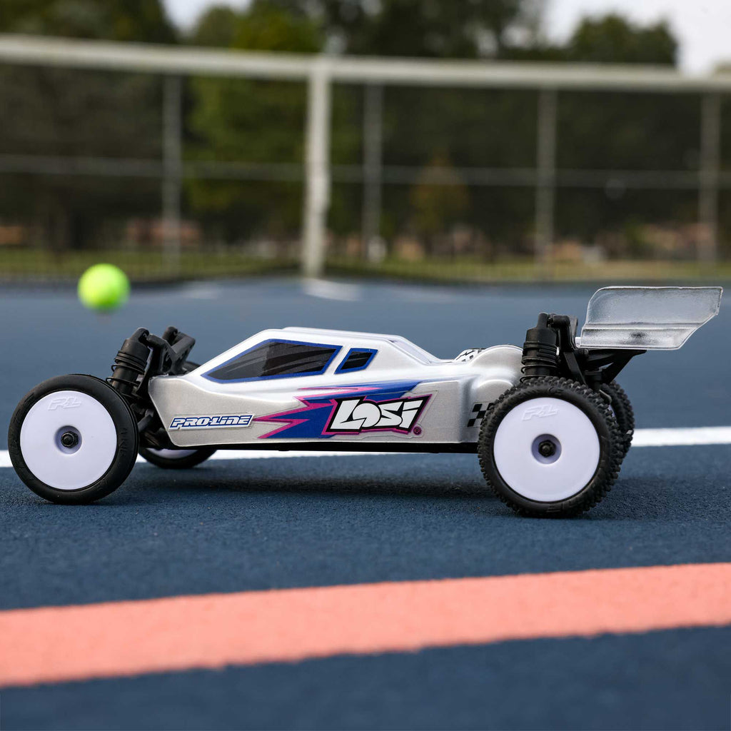 Losi Micro-B 2WD Buggy, Silver RTR