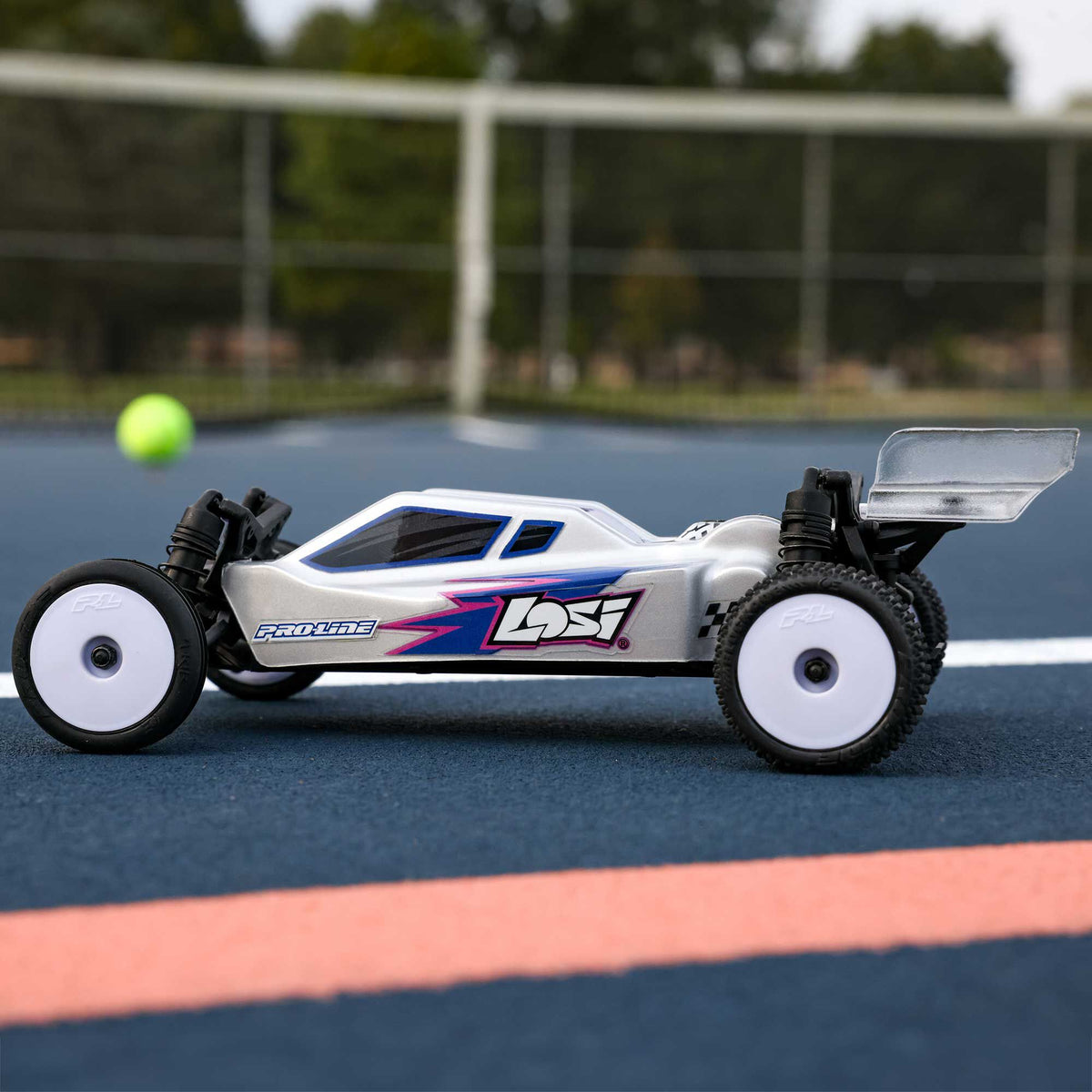 Losi Micro-B 2WD Buggy, Silver RTR