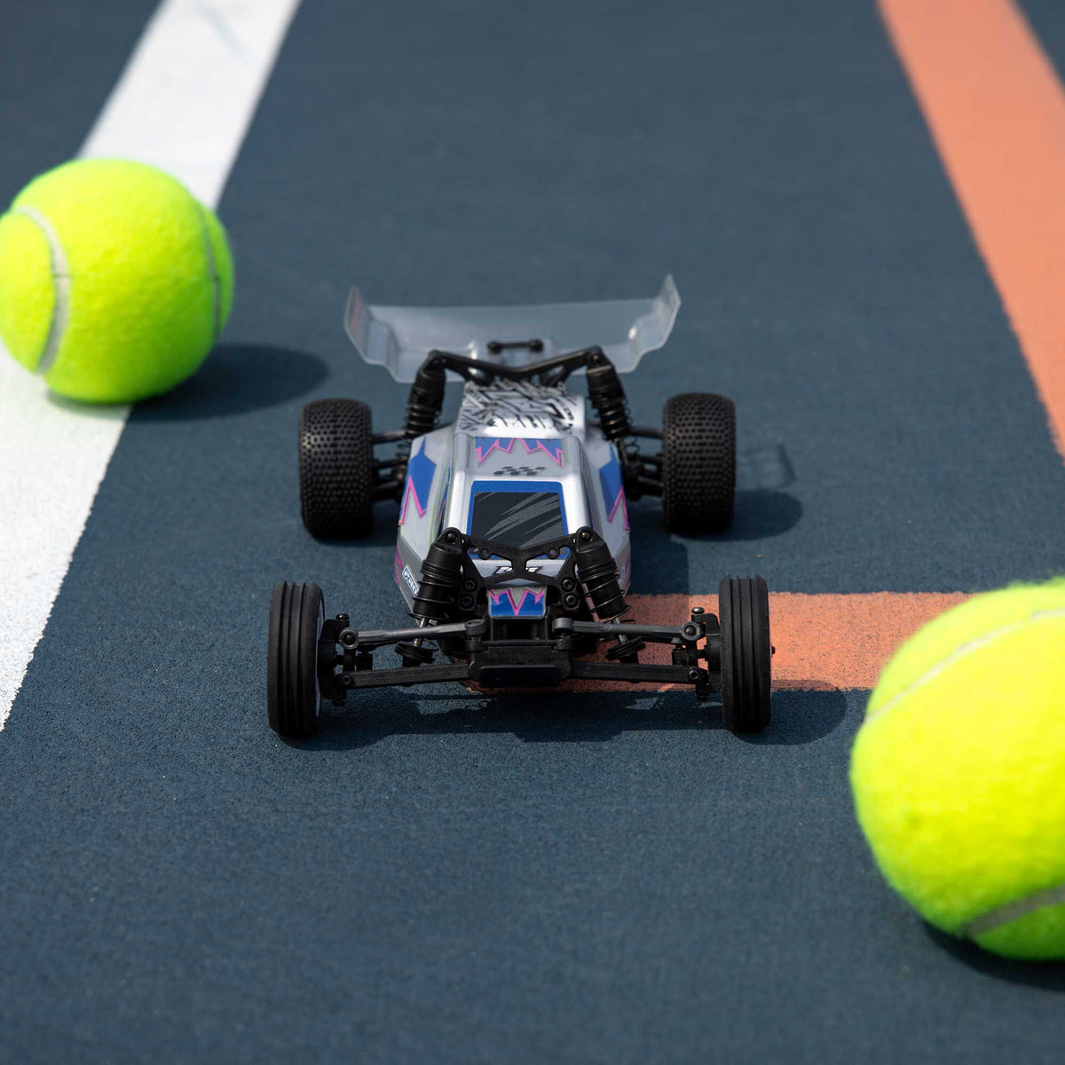 Losi Micro-B 2WD Buggy, Silver RTR
