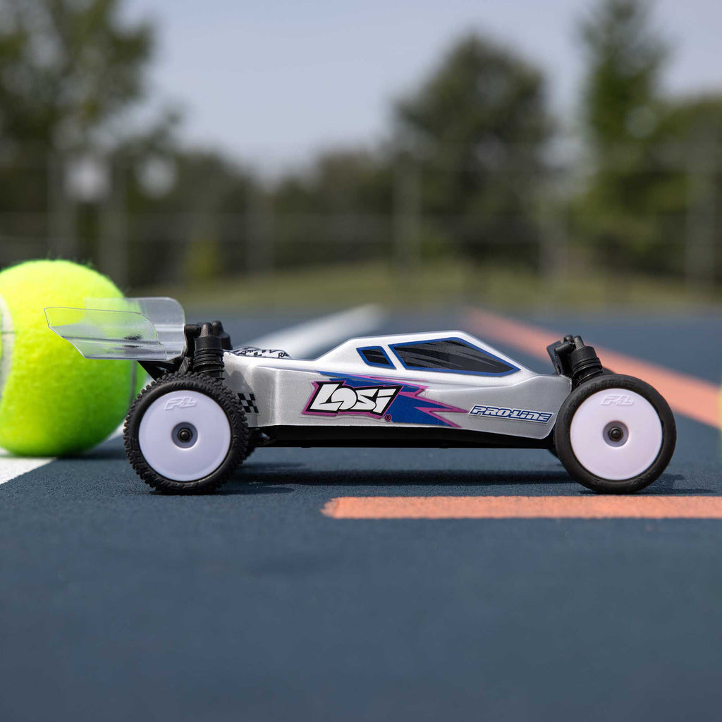 Losi Micro-B 2WD Buggy, Silver RTR
