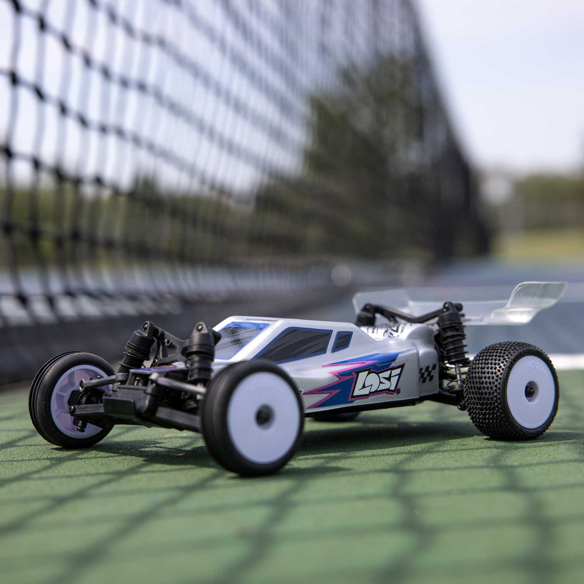 Losi Micro-B 2WD Buggy, Silver RTR