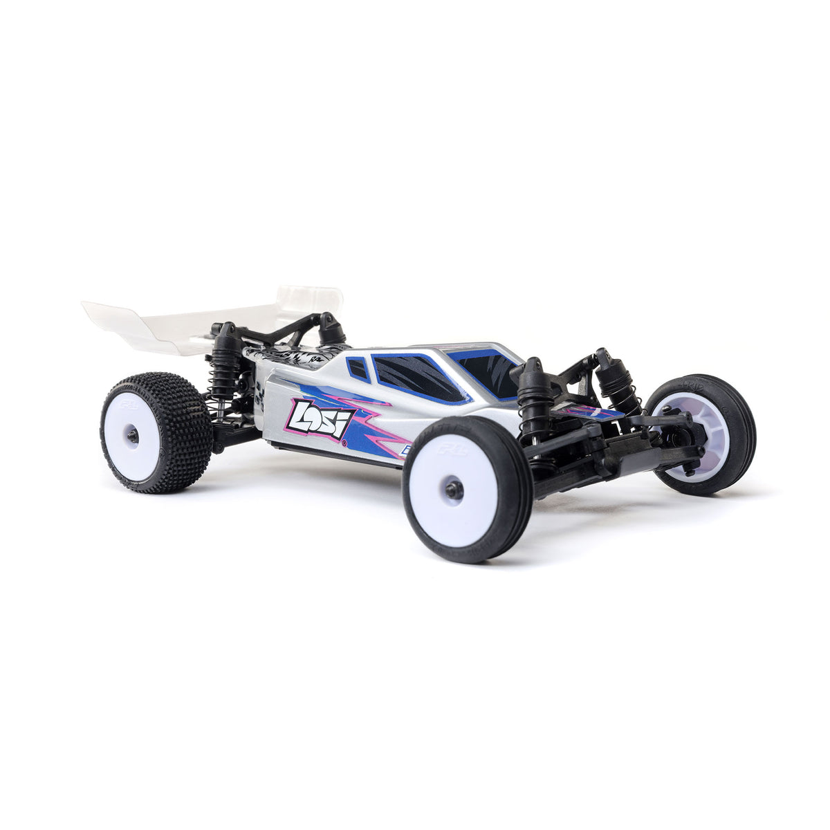 Losi Micro-B 2WD Buggy, Silver RTR