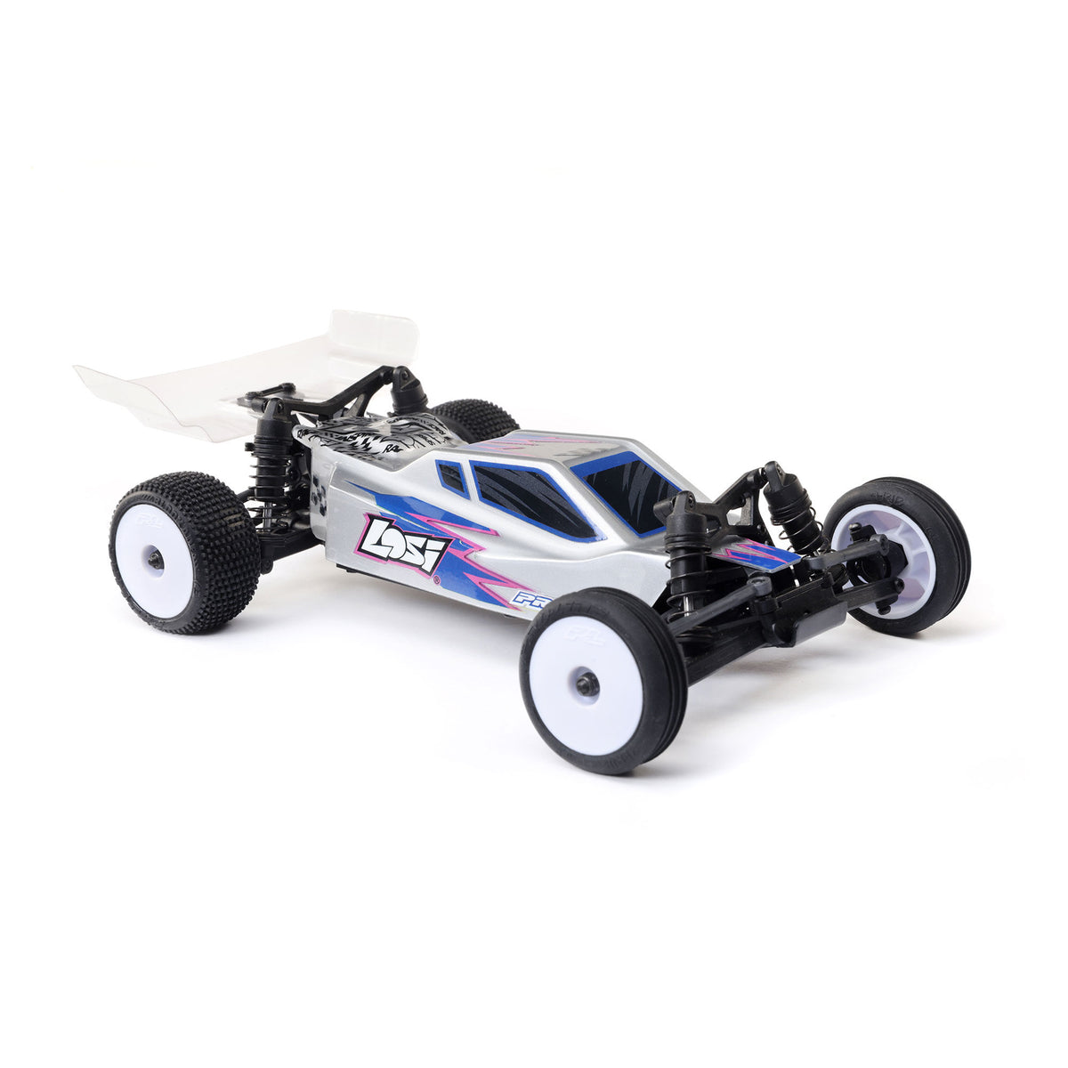 Losi Micro-B 2WD Buggy, Silver RTR