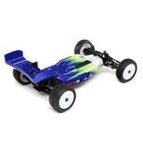 Mini-B, Brushed, RTR: 1/16 2WD Buggy, Blue/White