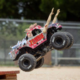 1/18 Mini LMT Zombie 2S 4X4 RTR Brushed Monster Truck (Battery & Charger Included), Red