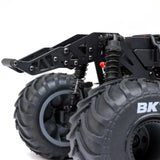 1/18 Mini LMT Zombie 2S 4X4 RTR Brushed Monster Truck (Battery & Charger Included), Red