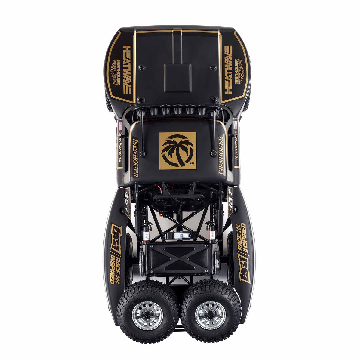 1/10 Baja Rey 2.0 Ford F100 Isenhouer Brothers 3S 4X4 RTR Brushless, Black