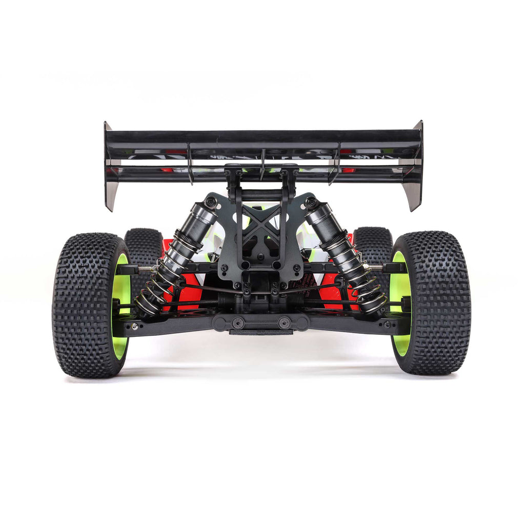 Losi 1/8 8IGHT-XE 4S 4X4 RTR Brushless Race Buggy, Clear