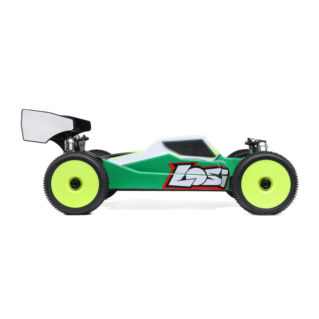 Losi 1/8 8IGHT-XE 4S 4X4 RTR Brushless Race Buggy, Clear