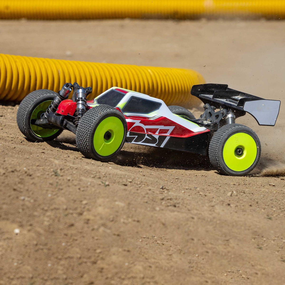 Losi 1/8 8IGHT-XE 4S 4X4 RTR Brushless Race Buggy, Clear