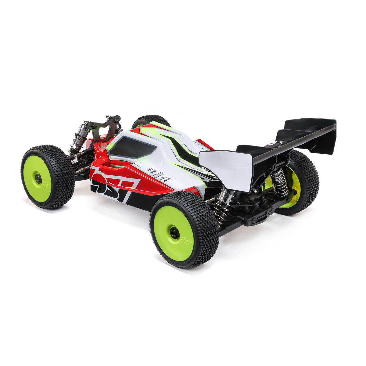 Losi 1/8 8IGHT-XE 4S 4X4 RTR Brushless Race Buggy, Clear