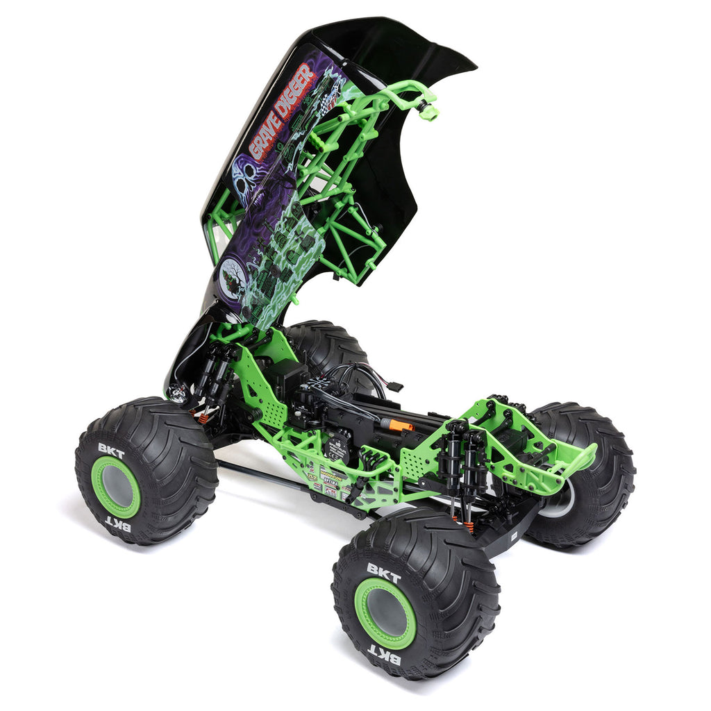 Losi LMT 2.0: 4wd Solid Axle Monster Truck RTR - Grave Digger