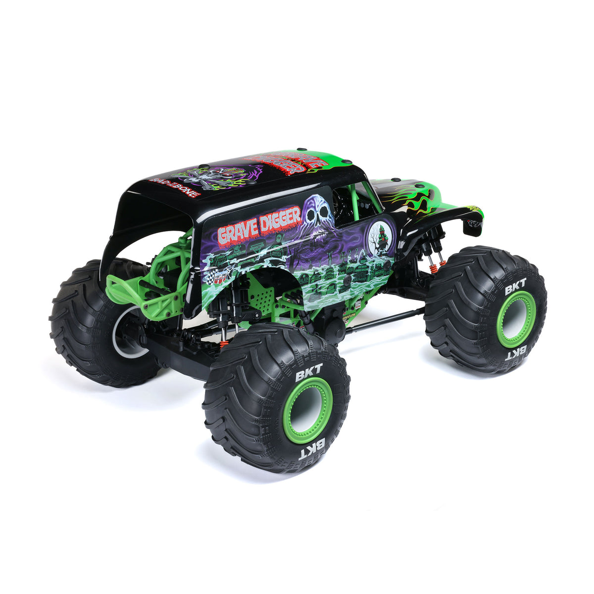 Losi LMT 2.0: 4wd Solid Axle Monster Truck RTR - Grave Digger