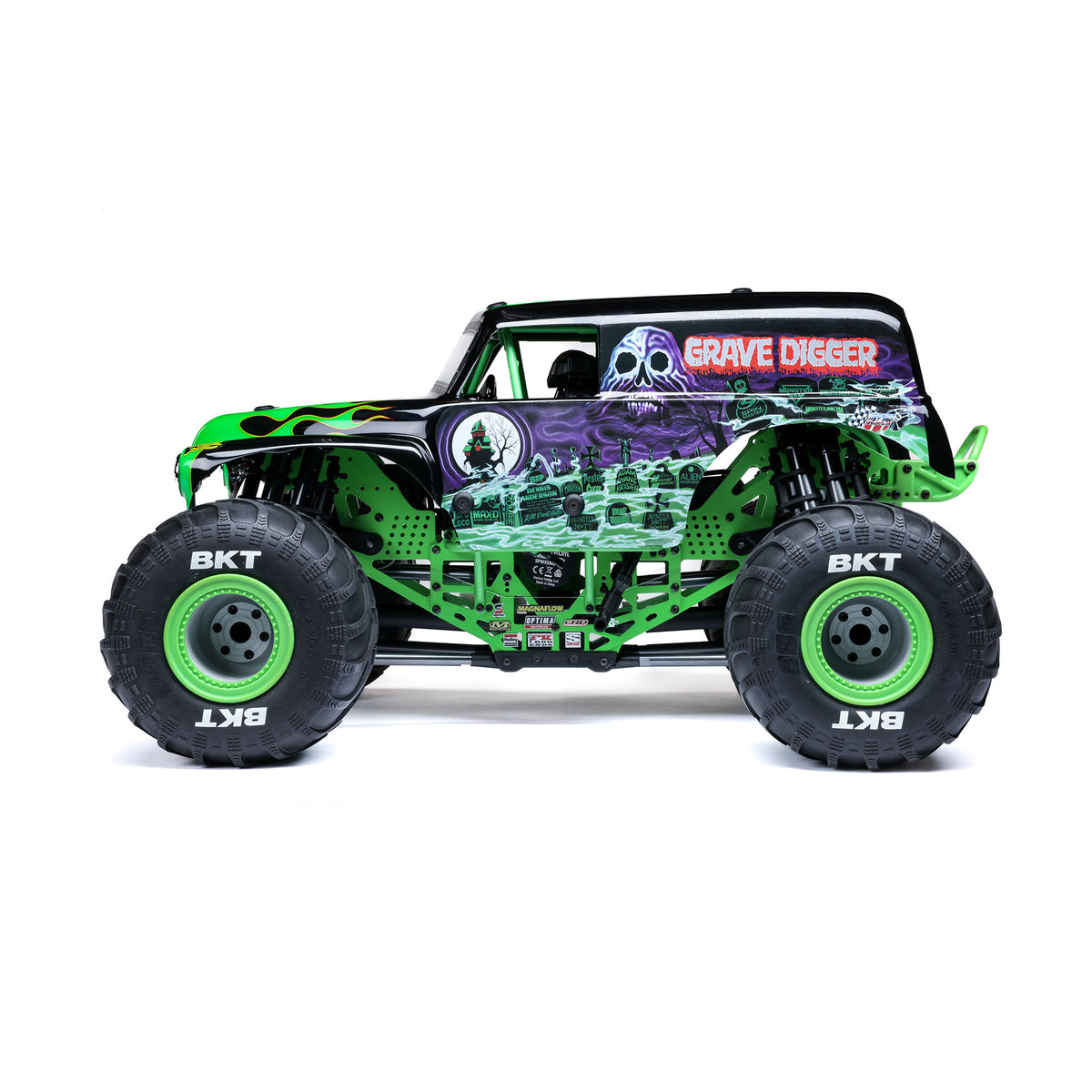 Losi LMT 2.0: 4wd Solid Axle Monster Truck RTR - Grave Digger