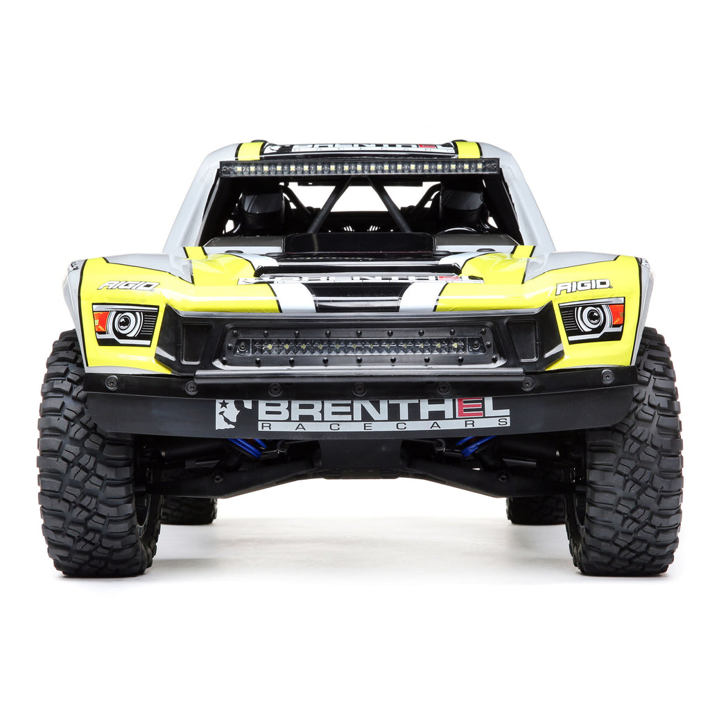 Losi 1/6 Super Baja Rey Brenthel 8S 4X4 RTR Brushless Desert Truck, Yellow