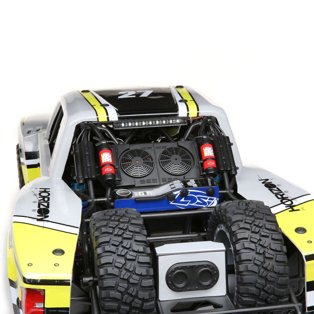 Losi 1/6 Super Baja Rey Brenthel 8S 4X4 RTR Brushless Desert Truck, Yellow