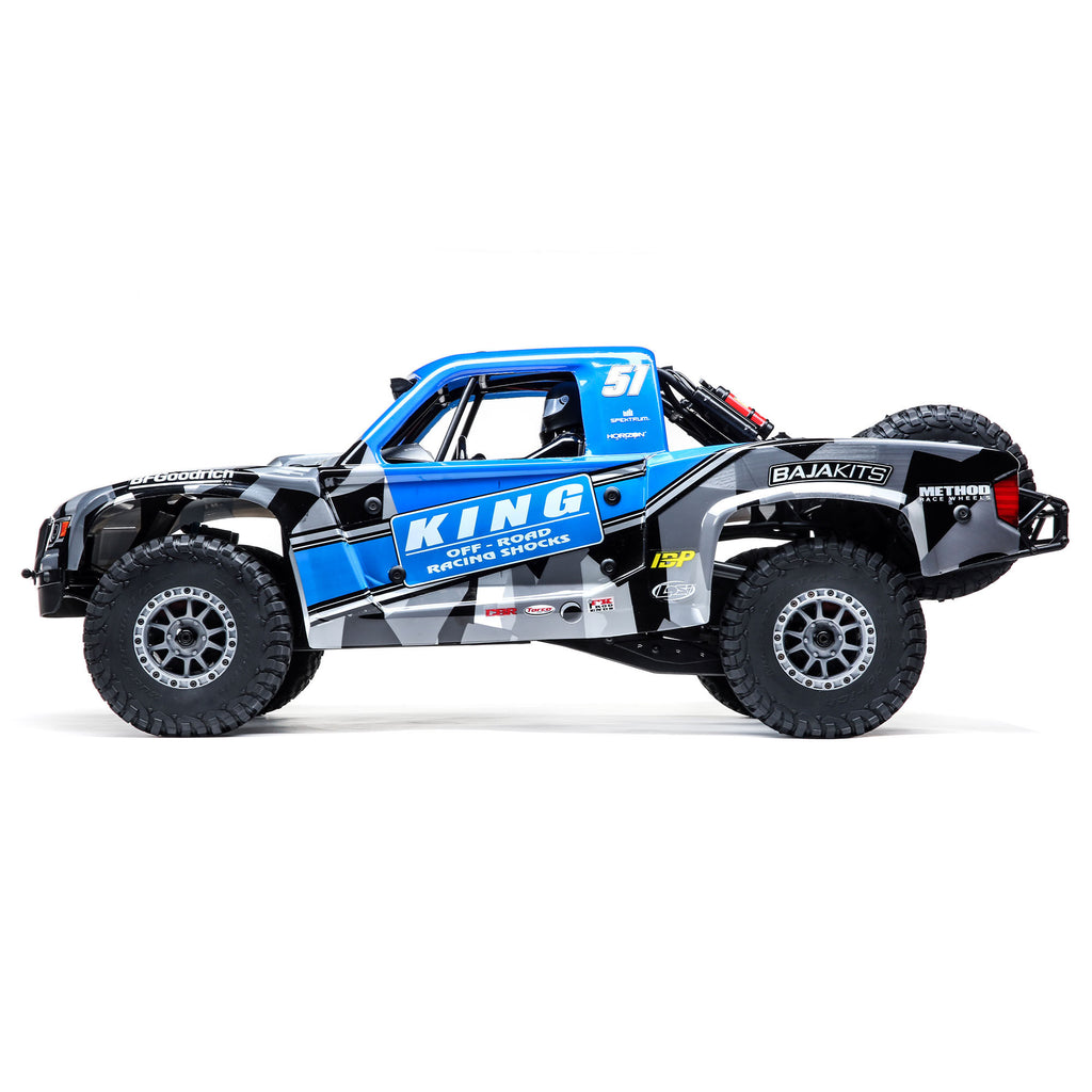 Losi 1/6 Super Baja Rey King 8S 4X4 RTR Brushless Desert Truck, Blue