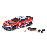 1/12 NASCAR RC Racecar Kyle Larson No. 5 2025 Valvoline Chevrolet Camaro ZL1 2S AWD RTR Brushed On-Road (Battery & Charger Included), Red
