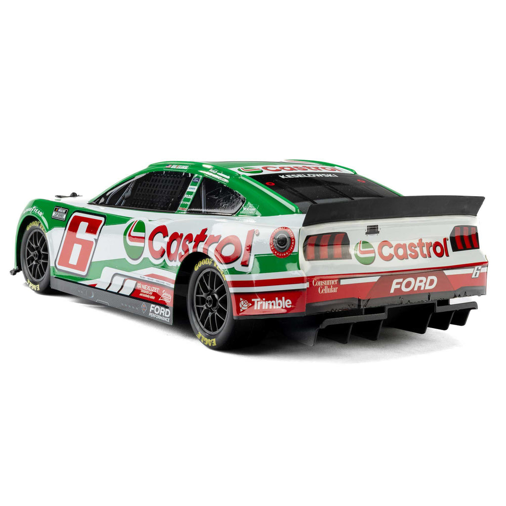 1/12 NASCAR RC Race Car Brad Keselowski No. 6 2026 Castrol Ford Mustang 2S AWD RTR Brushed On-Road (Battery & Charger Included)