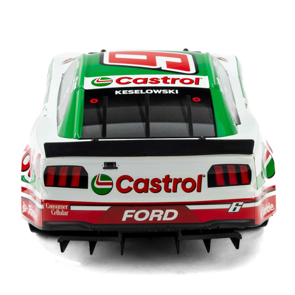 1/12 NASCAR RC Race Car Brad Keselowski No. 6 2026 Castrol Ford Mustang 2S AWD RTR Brushed On-Road (Battery & Charger Included)