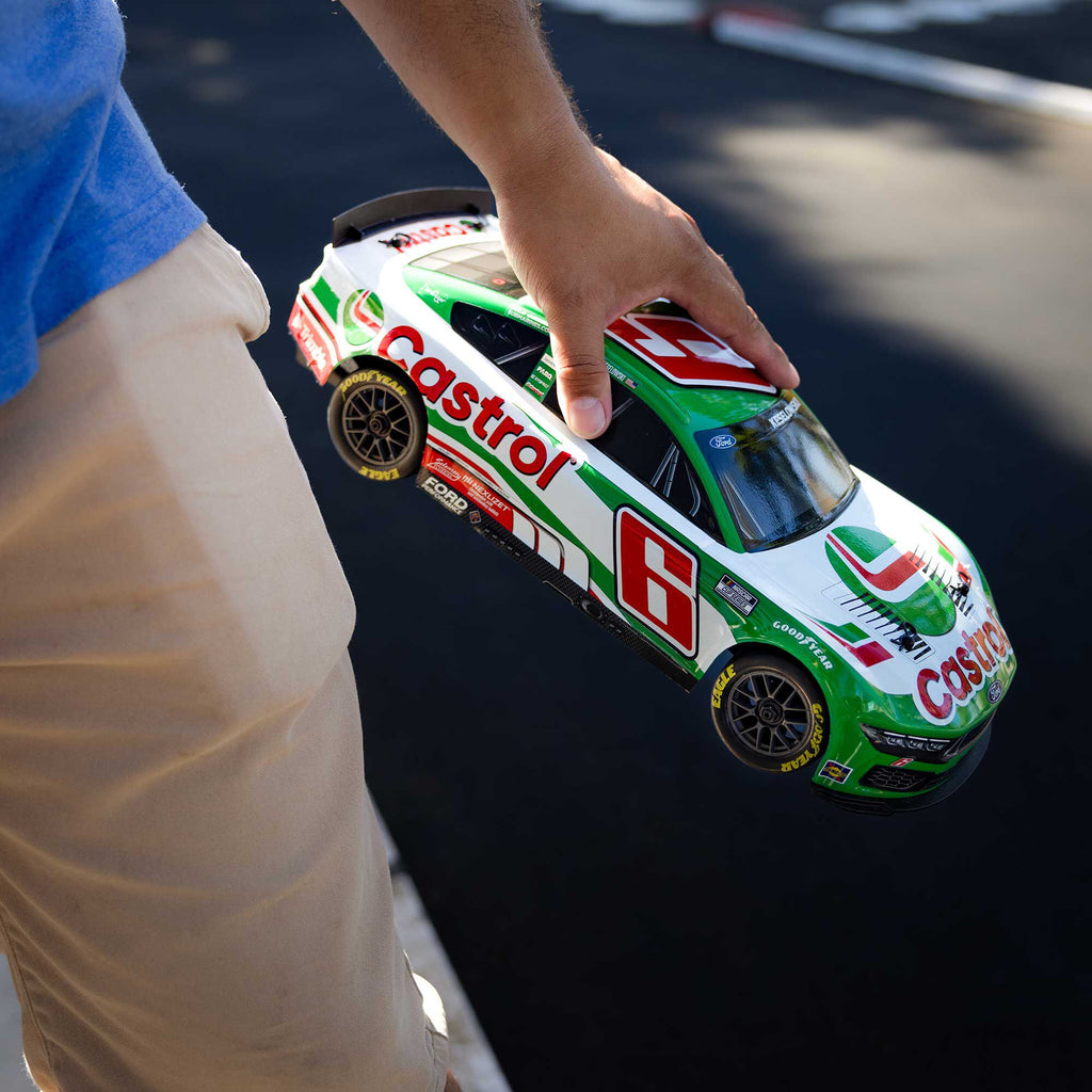 1/12 NASCAR RC Race Car Brad Keselowski No. 6 2026 Castrol Ford Mustang 2S AWD RTR Brushed On-Road (Battery & Charger Included)
