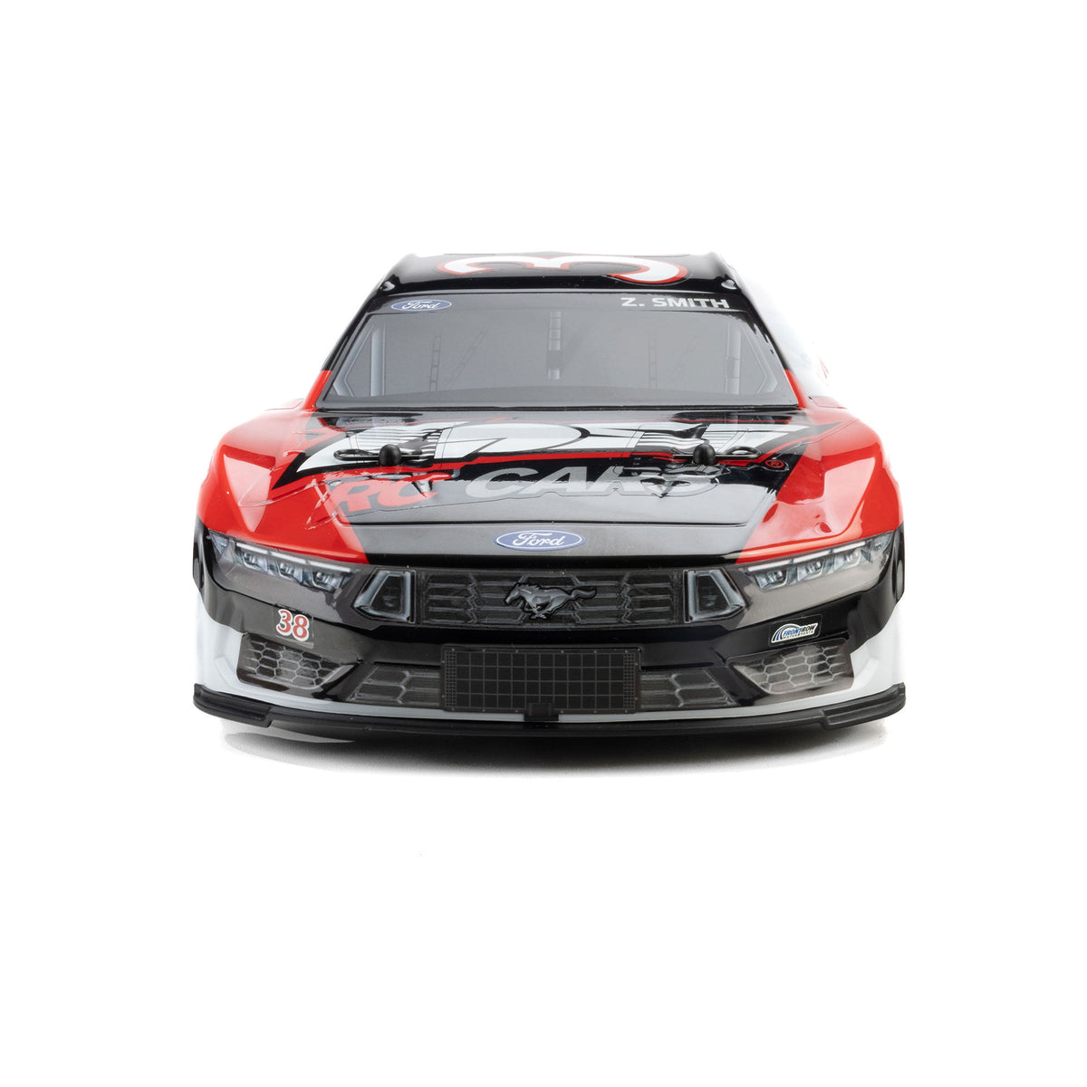 1/12 NASCAR RC Race Car Zane Smith No. 38 2026 Losi Ford Mustang 2S AWD RTR Brushed On-Road (Battery & Charger Included)