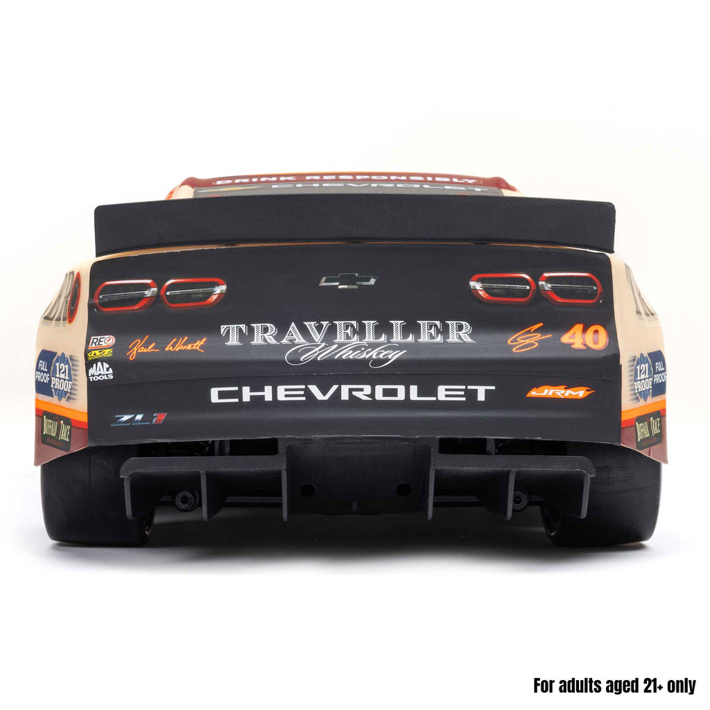 1/12 NASCAR RC Race Car Justin Allgaier No. 40 2026 Traveller Whiskey Chevrolet ZL1 2S AWD RTR Brushed On-Road (Battery & Charger Included)