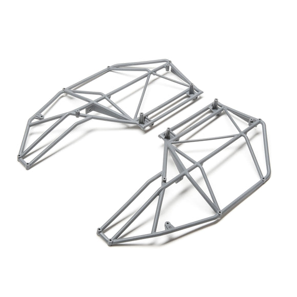 Roll Cage Side Left and Right, Gray: Rock Rey