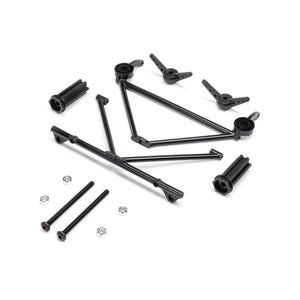 Spare Tire Mount & Support: 1/10 Baja Rey 2.0