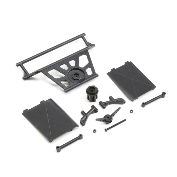 Cage Rear/Tower Supports/Mud Guards: Super Rock Rey