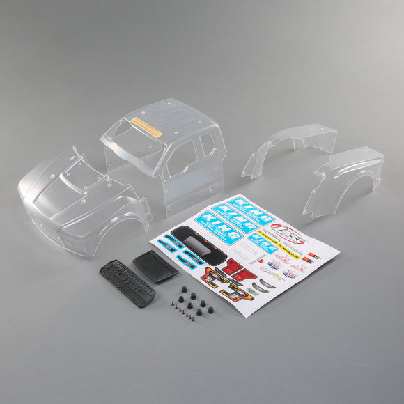 1/10 Clear Body, Ford Raptor Set: Baja Rey