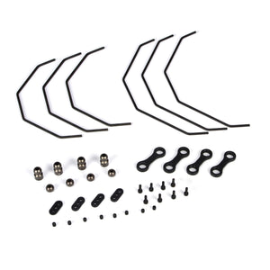 Sway Bar Set and Hardware (3 Each Front and Rear): 5IVE-T, MINI WRC
